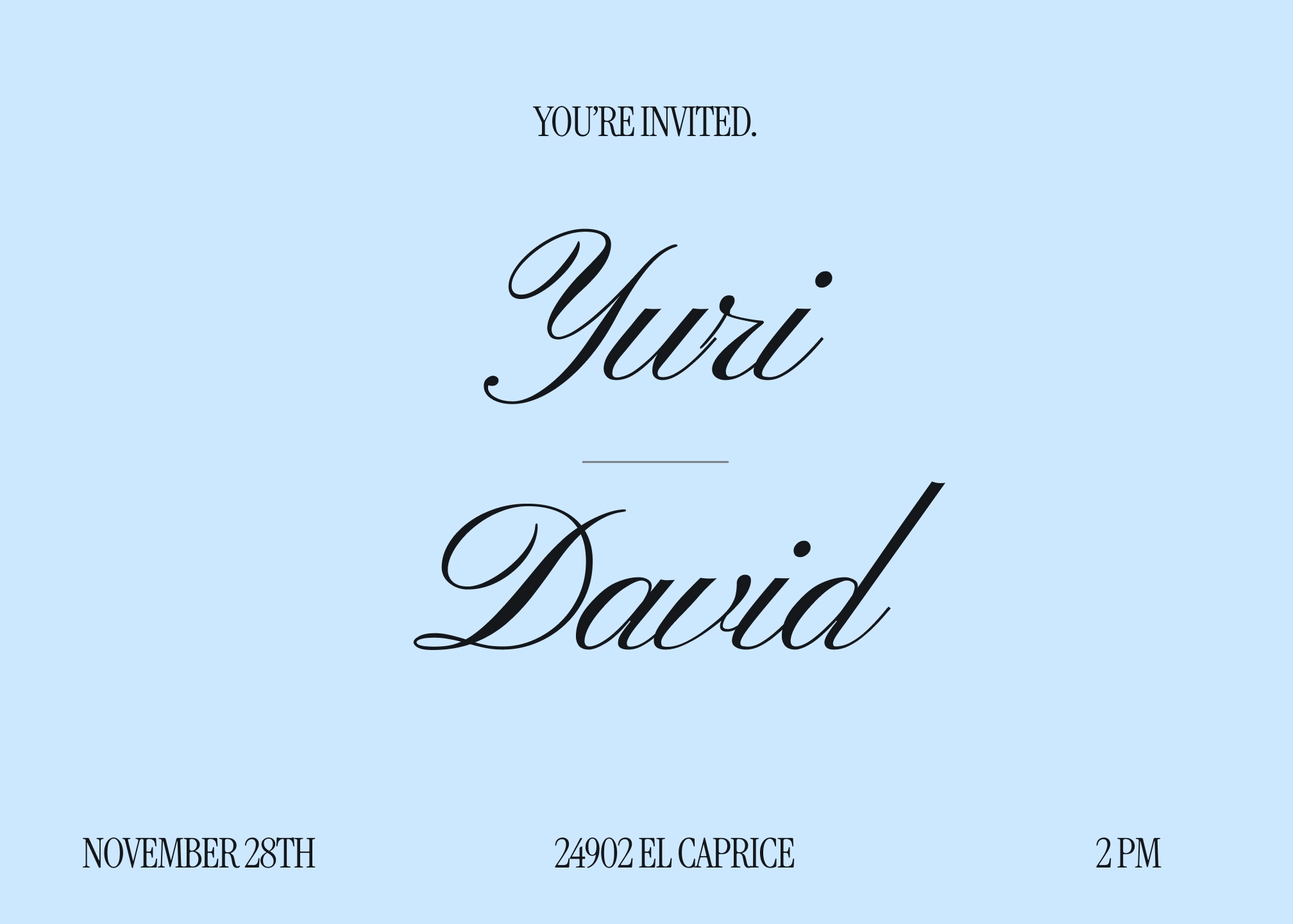 Wedding Invitation